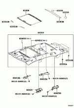 ROOF HEADLINING & SILENCER PAD 2